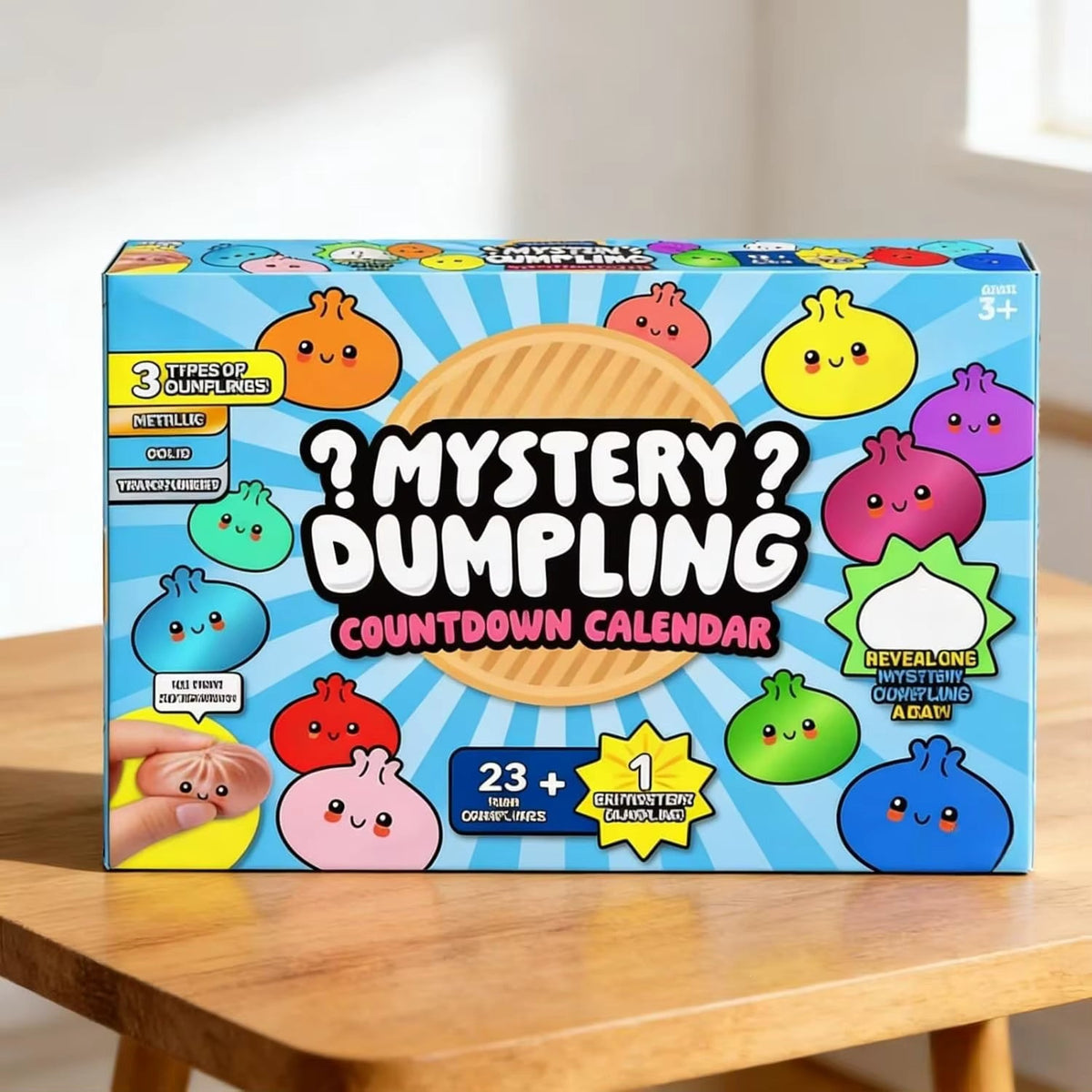 Dumplish - Adventskalender mit Squishies in Dumpling-Form