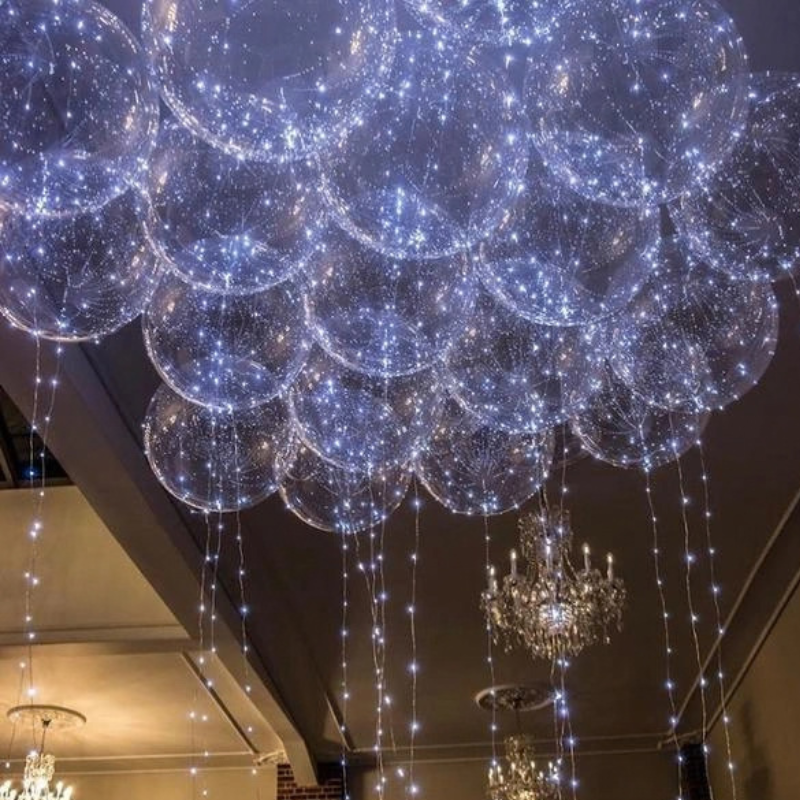 5+5 Gratis | Glow - Wiederverwendbare LED-Ballons für Feiern und Dekoration