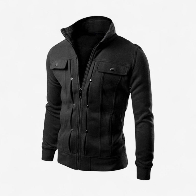 Santos – Langarmjacke mit Reißverschlusskragen