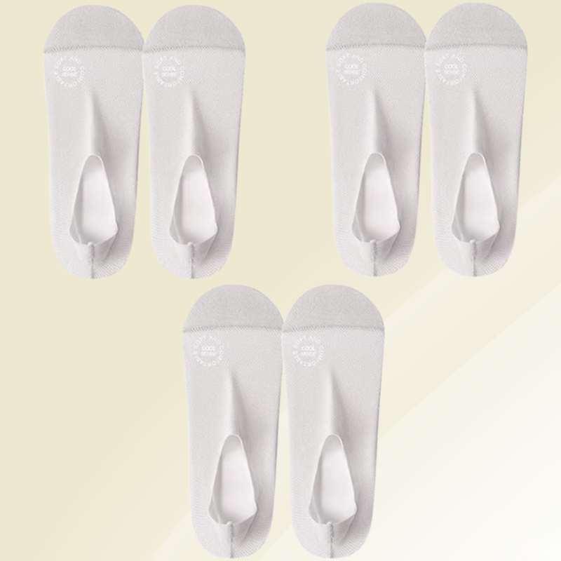 Niedrige Sneaker Socken unsichtbar Antirutsch
