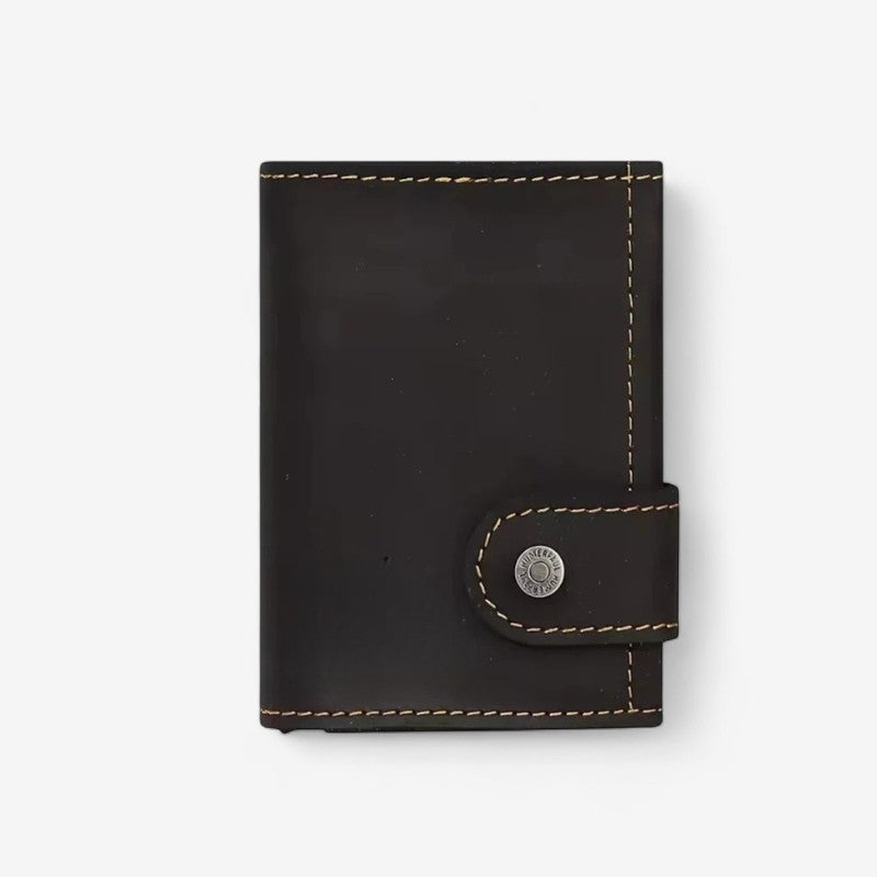 Allen – RFID-Kartenhalter mit schlanker Form und Knopfverschluss