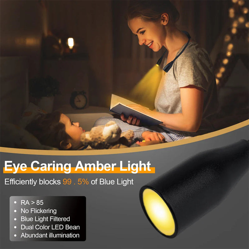 LED Nackenlampe USB wiederaufladbar