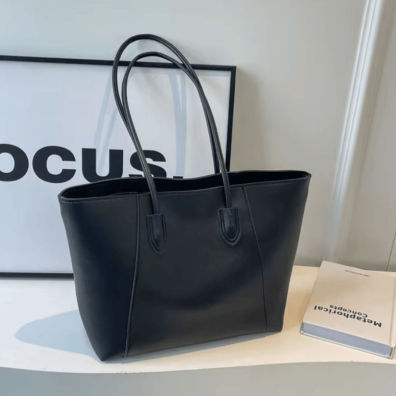 Laura – Schultertasche mit Griffen und innerer Zippertasche