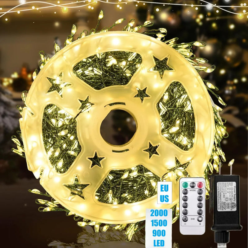 LED Feuerwerks Lichterkette mit Fernbedienung