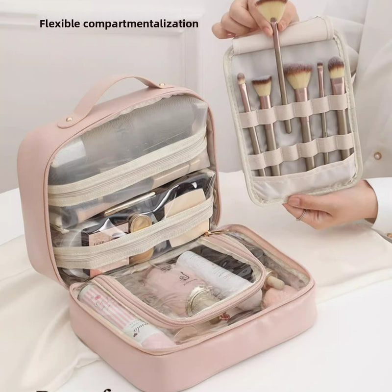 Kosmetiktasche Organizer doppelseitig aufklappbar