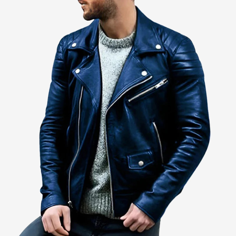 Ricky – Moderne Jacke mit Taschen und Reverskragen
