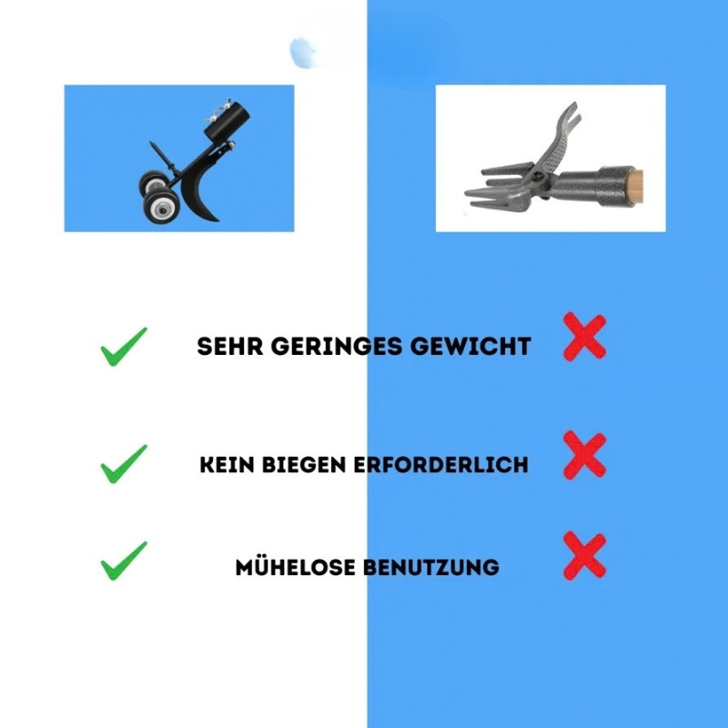 Scraper - Unkrautentferner für Wege und Gartenränder