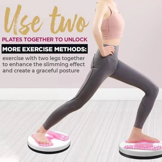 Twistara – Drehplatte für Bauch-, Bein- und Gesäßtraining