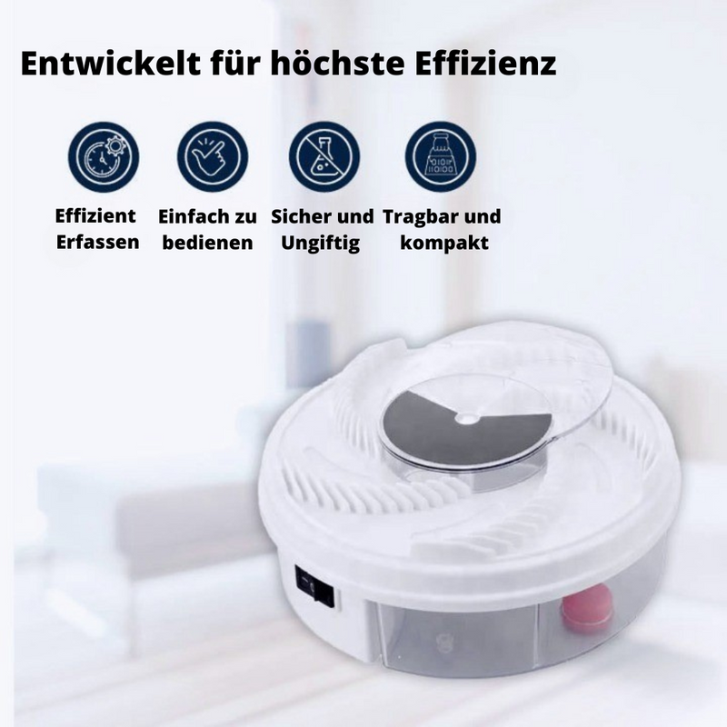 Fliegenfalle mit Rotation & Köderkammern
