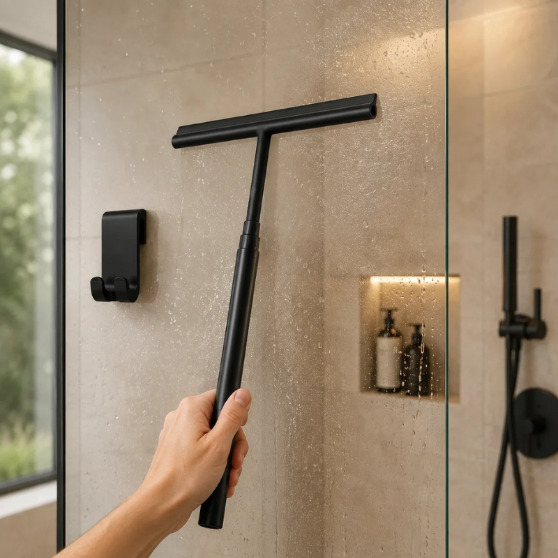 Sweepora - Teleskop Badabzieher für Boden und Dusche mit verstellbarem Griff