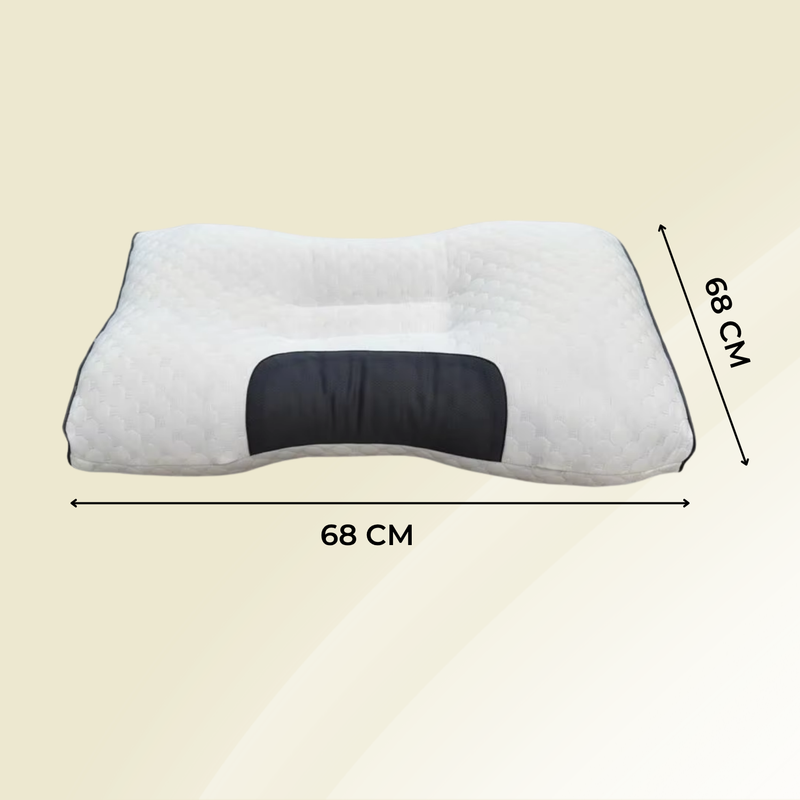 Orthopädisches Nackenkissen ergonomisch mit Memory-Schaum