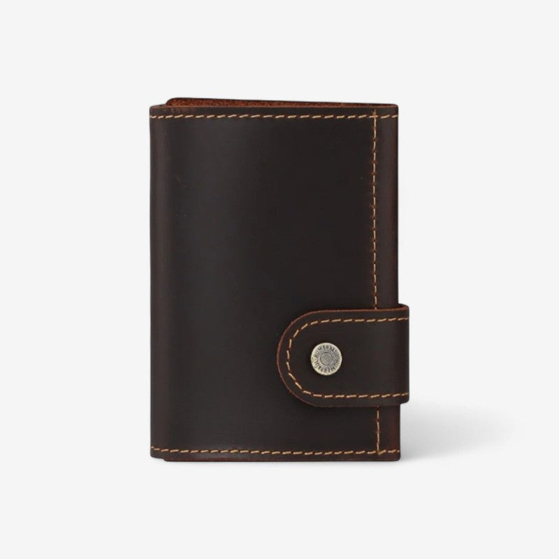 Allen – RFID-Kartenhalter mit schlanker Form und Knopfverschluss