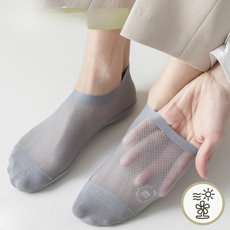 Niedrige Sneaker Socken unsichtbar Antirutsch
