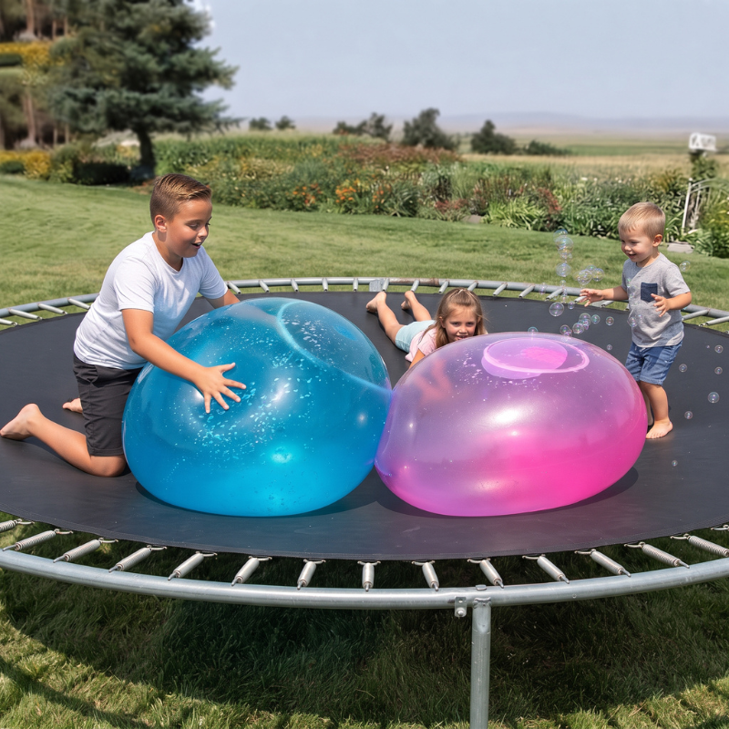Bubblora - Riesenseifenblasenkugel für Outdoor-Spielspaß