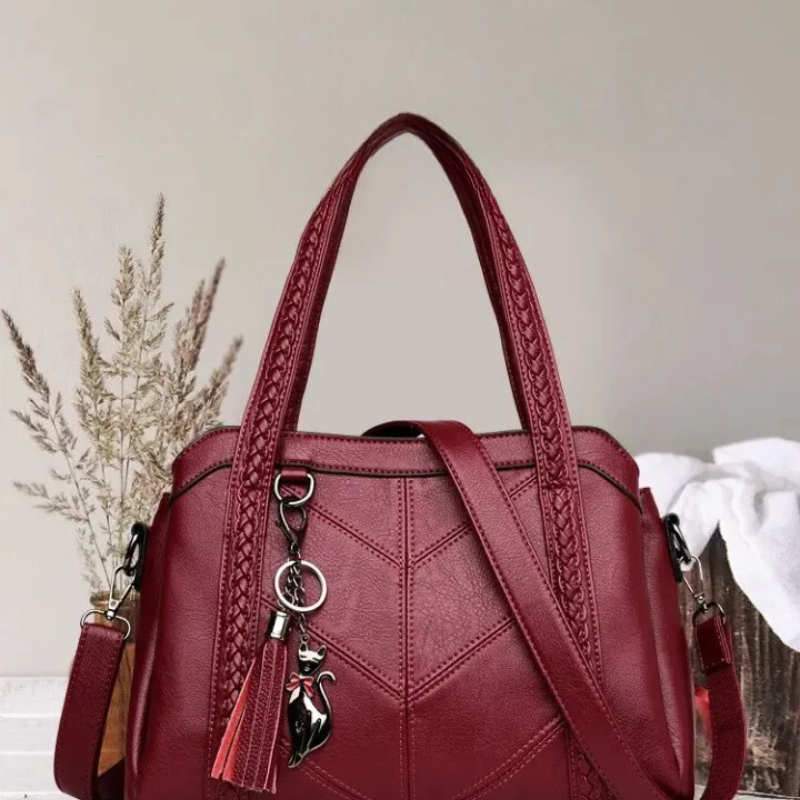 Damen Handtasche mit geräumigen Fächern