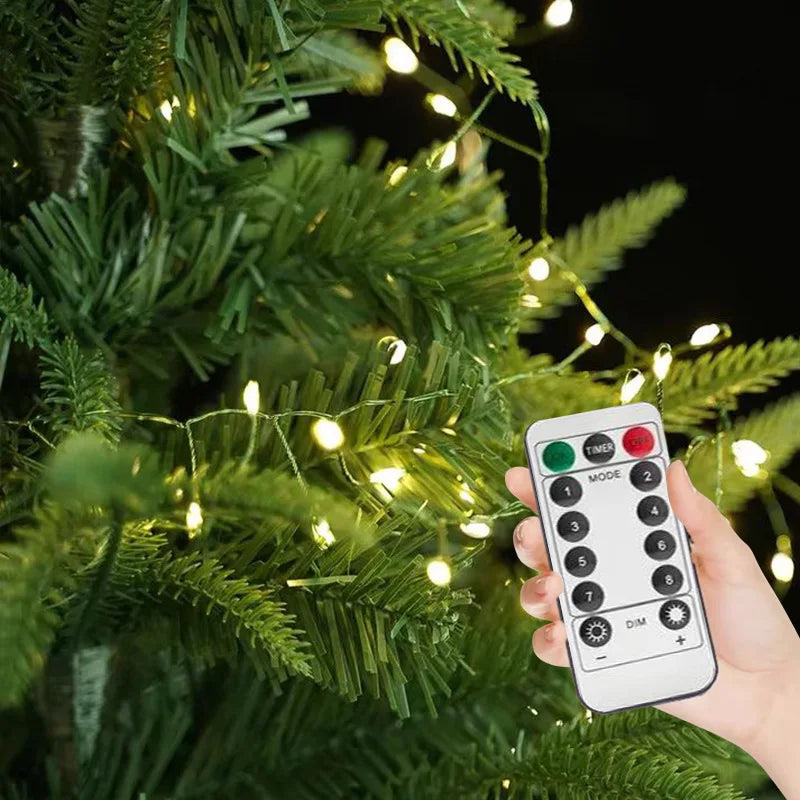 LED Feuerwerks Lichterkette mit Fernbedienung