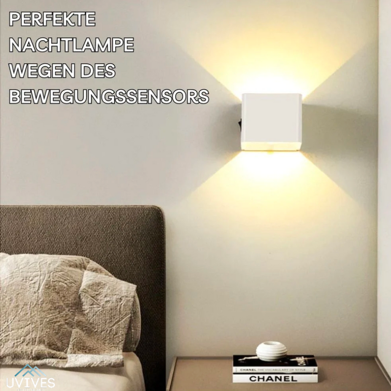 Lumos - Kabellose LED-Wandlampe für Innenbeleuchtung mit Sensor