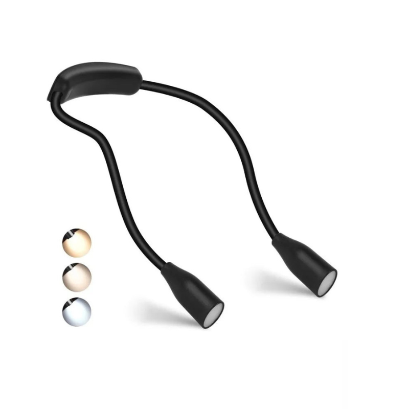 LED Nackenlampe USB wiederaufladbar