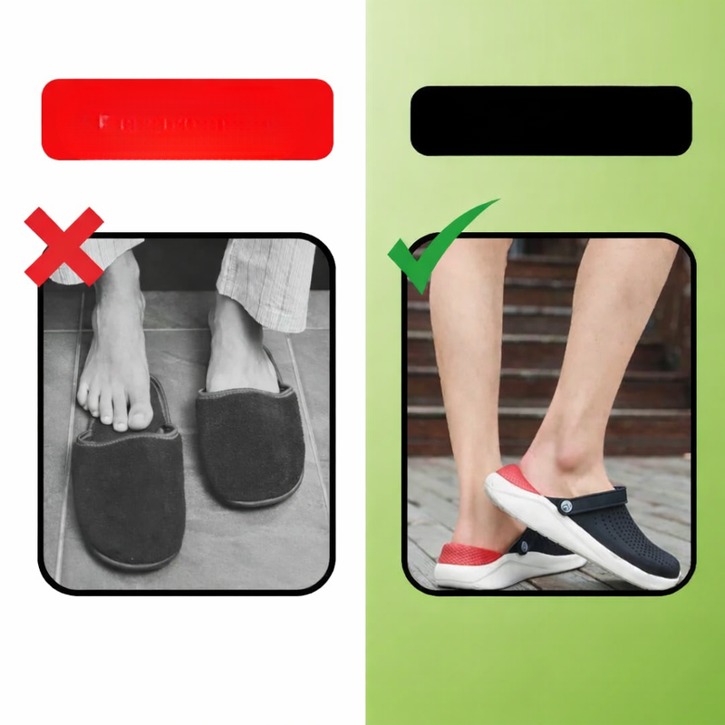 Komfort Clogs mit ergonomischem Fußbett