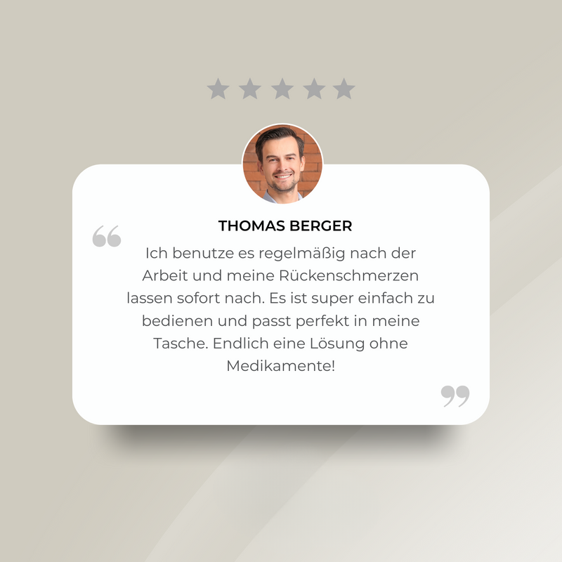 TENS EMS Muskelstimulator zur Schmerzlinderung & Muskelentspannung