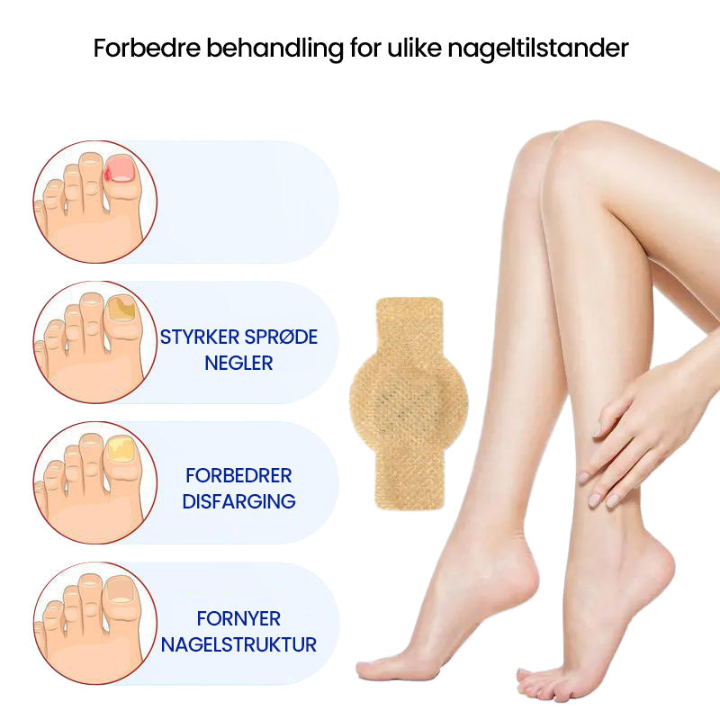 1+1 Gratis | Clear - Nagelpflege-Pflaster für die tägliche Anwendung
