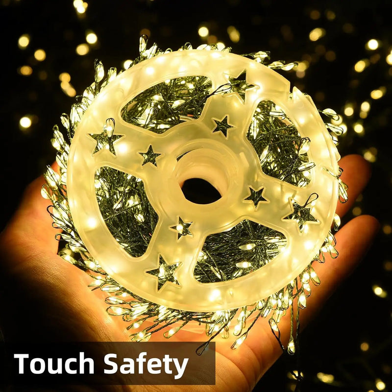 LED Feuerwerks Lichterkette mit Fernbedienung