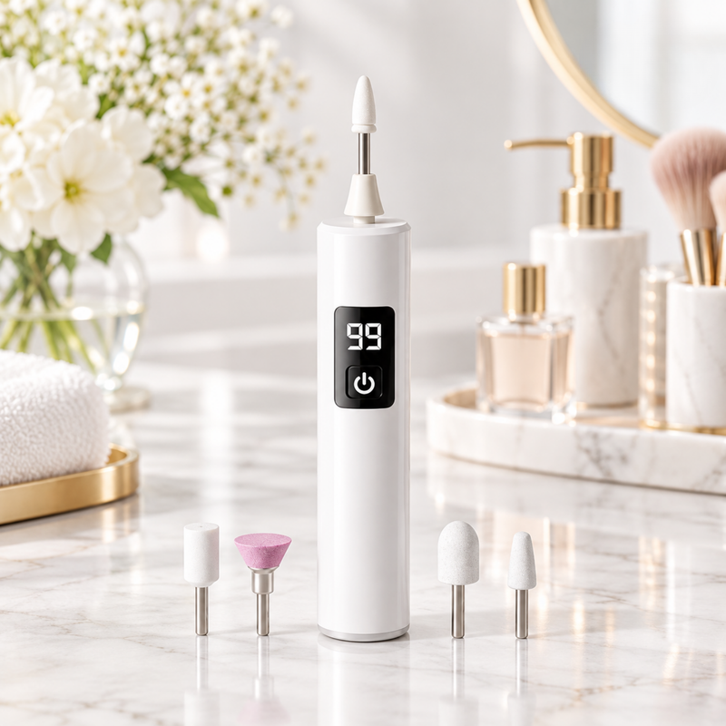 Nailvolt - Elektrische Nagelfeile mit digitaler Geschwindigkeitskontrolle