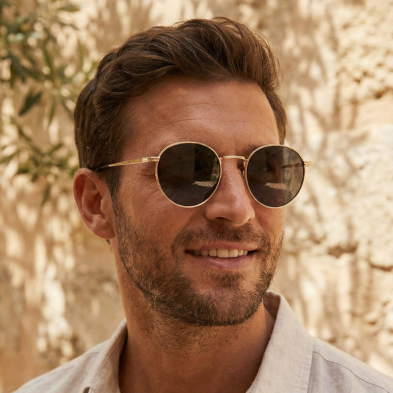 Sonnenbrille mit 100 % UVA- und UVB-Schutz