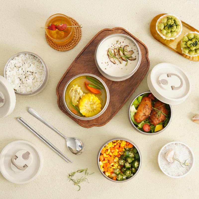 Thermo Lunchbox mit Isolierung & auslaufsicherem Verschluss