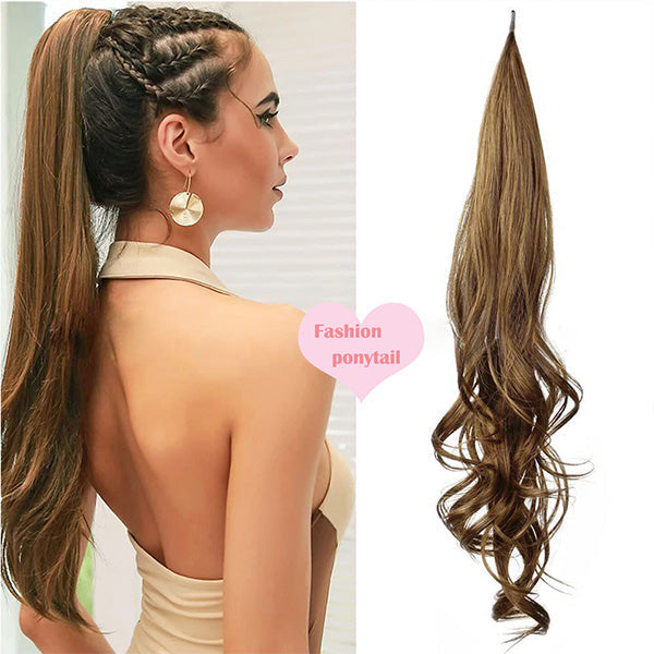 Crown - Voluminöses Haarteil Pferdeschwanz für einfaches Styling