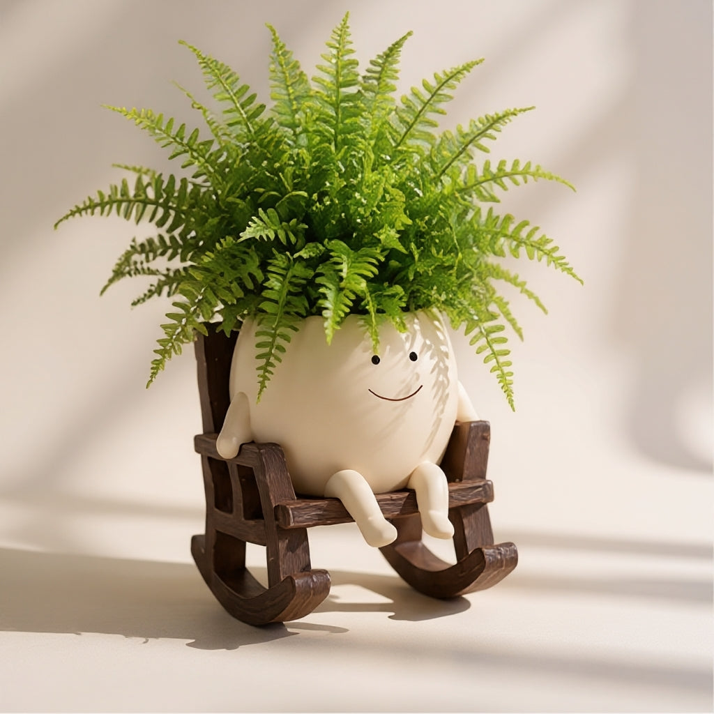 Plantwing - Schaukelnder Pflanzenhalter für Innenräume