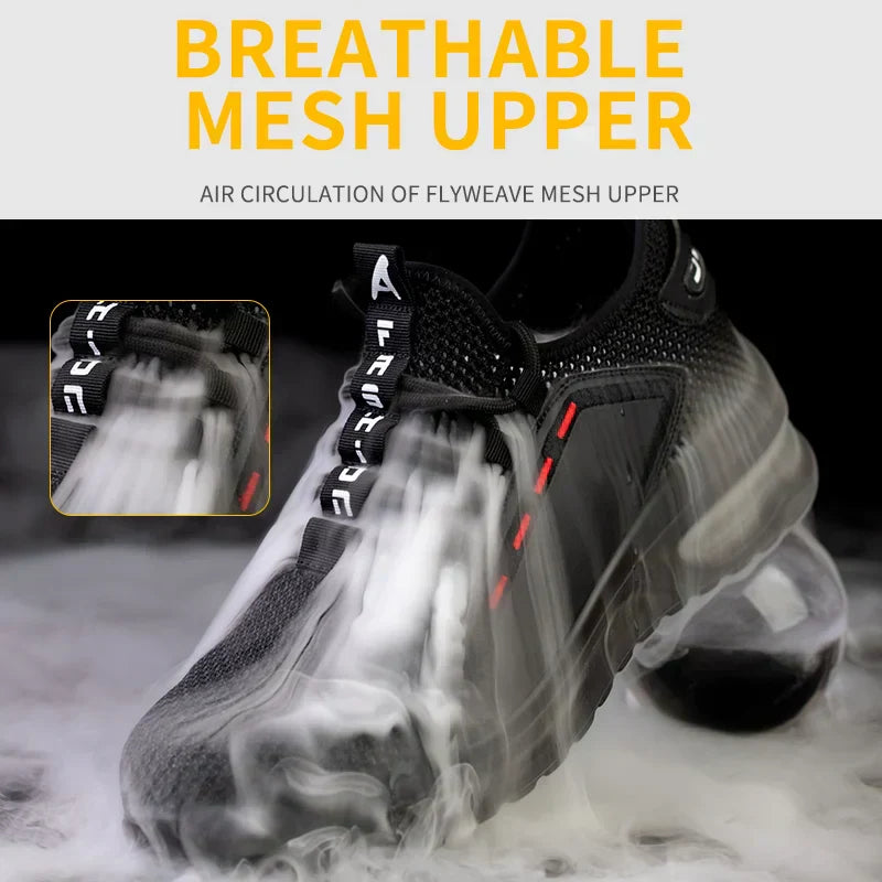 Arbeitsschuhe | Ultraleicht | Obermaterial aus atmungsaktivem Mesh | WorkGuard