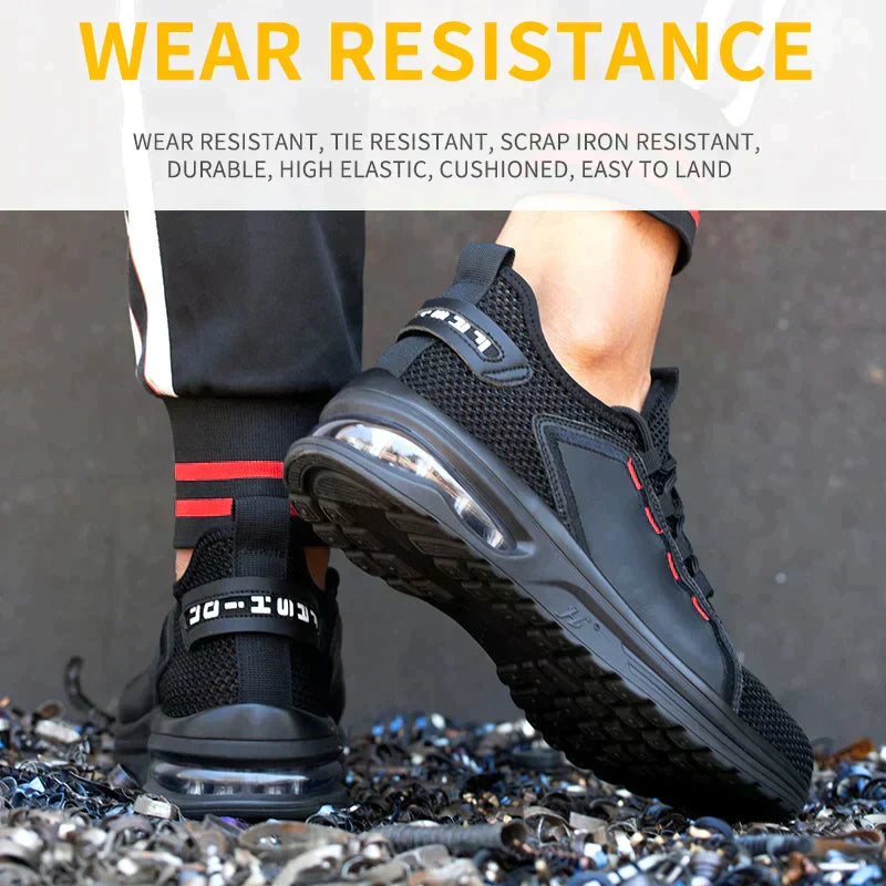 Arbeitsschuhe | Ultraleicht | Obermaterial aus atmungsaktivem Mesh | WorkGuard