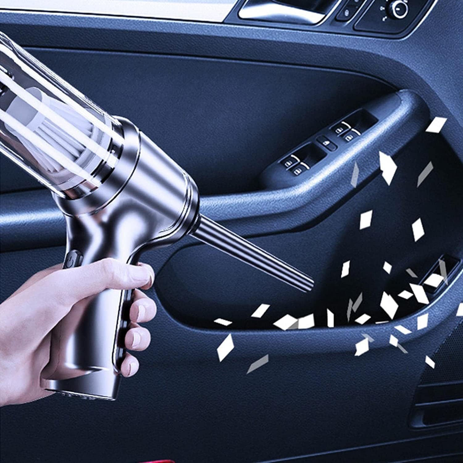 Autostaubsauger | Hohe Saugleistung | Kabellos | CleanVolt