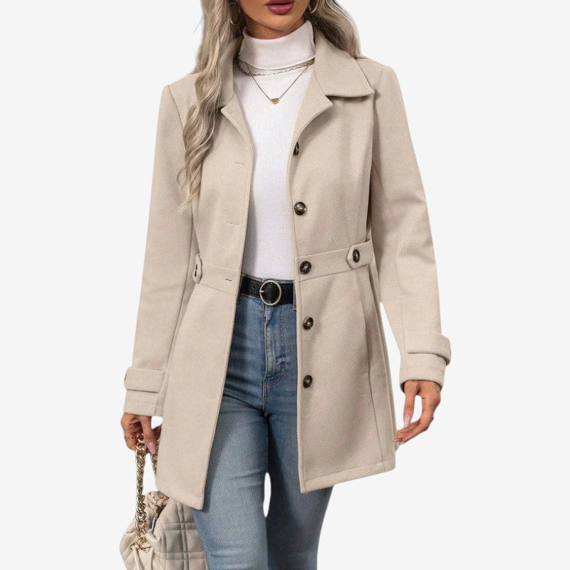 Waistlyn - Trenchcoat für Damen mit Taillengürtel