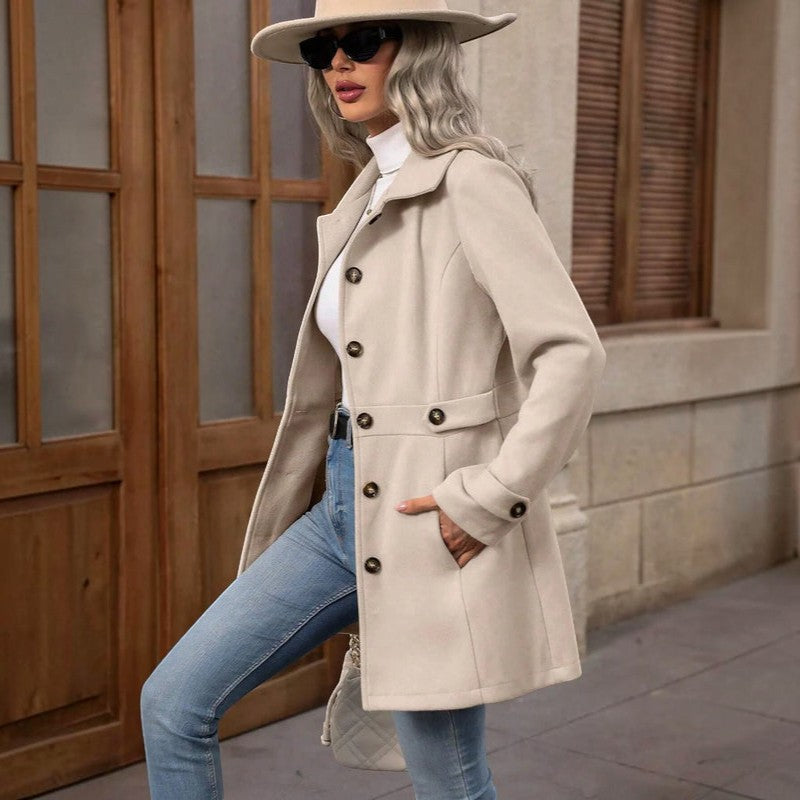 Waistlyn - Trenchcoat für Damen mit Taillengürtel