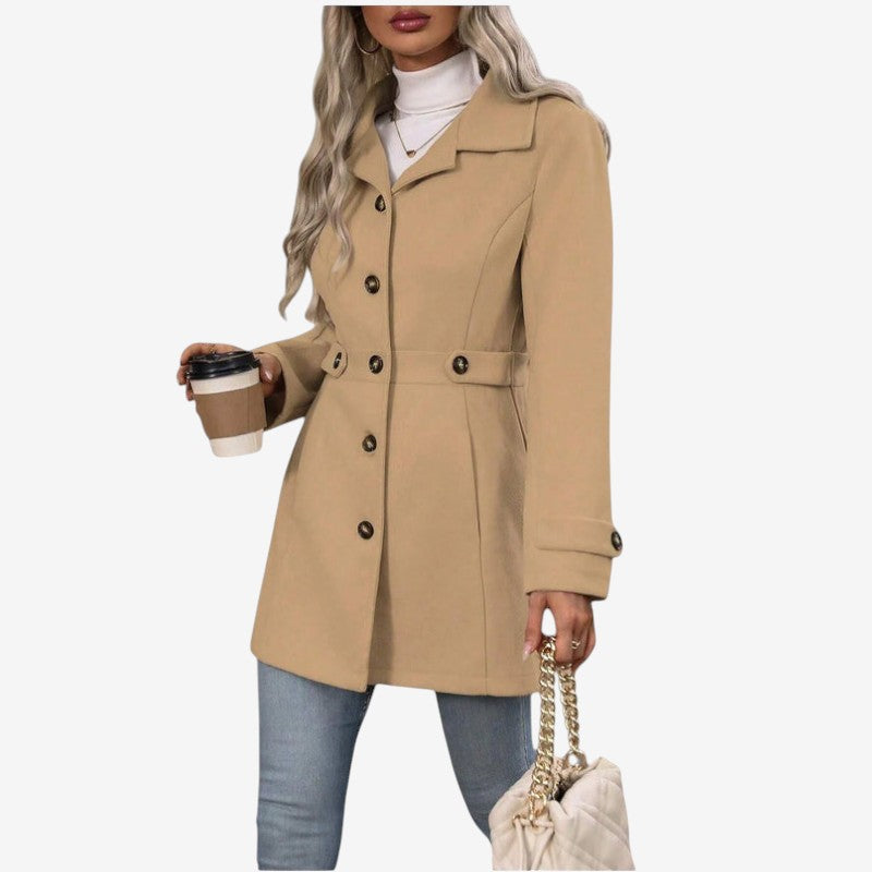 Waistlyn - Trenchcoat für Damen mit Taillengürtel