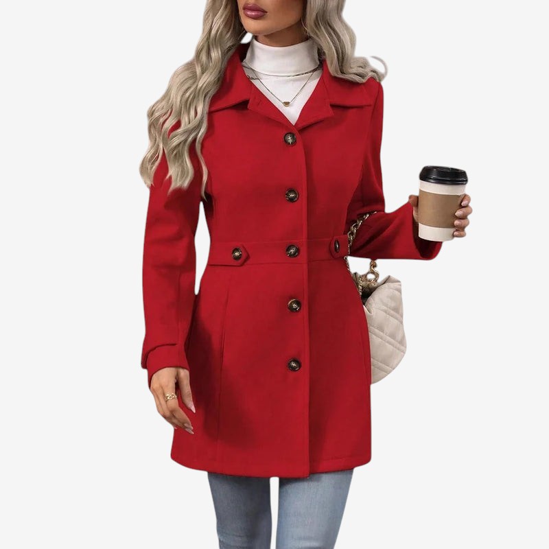 Waistlyn - Trenchcoat für Damen mit Taillengürtel