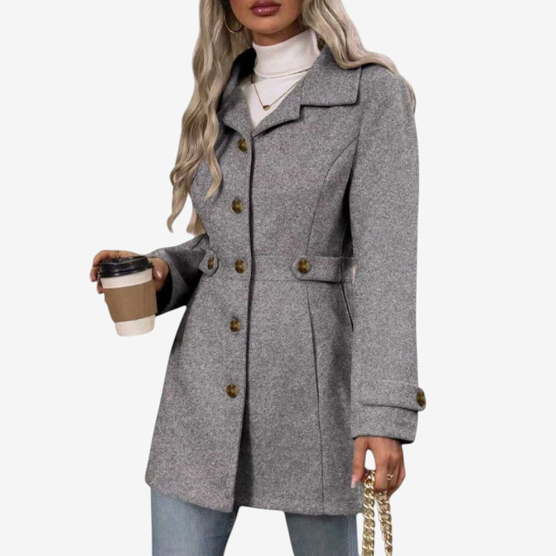 Waistlyn - Trenchcoat für Damen mit Taillengürtel