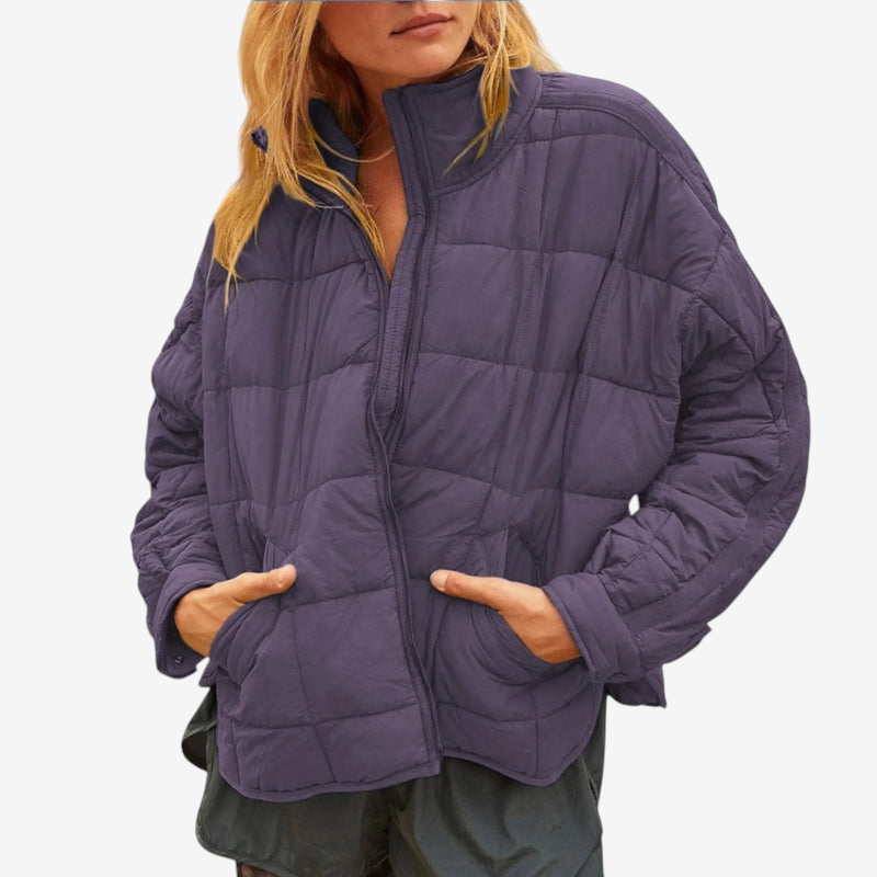 Pufflyn - Gemütliche Steppjacke mit hohem Kragen
