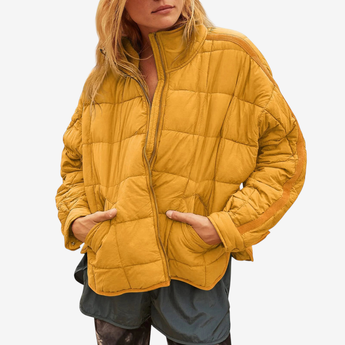 Pufflyn - Gemütliche Steppjacke mit hohem Kragen