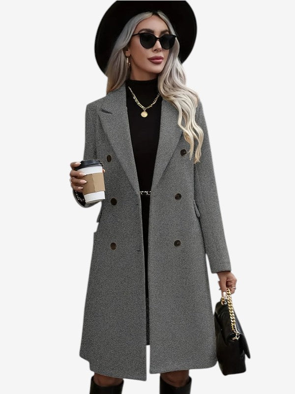 Trenchly - Trenchcoat für Damen mit Knopfverschluss