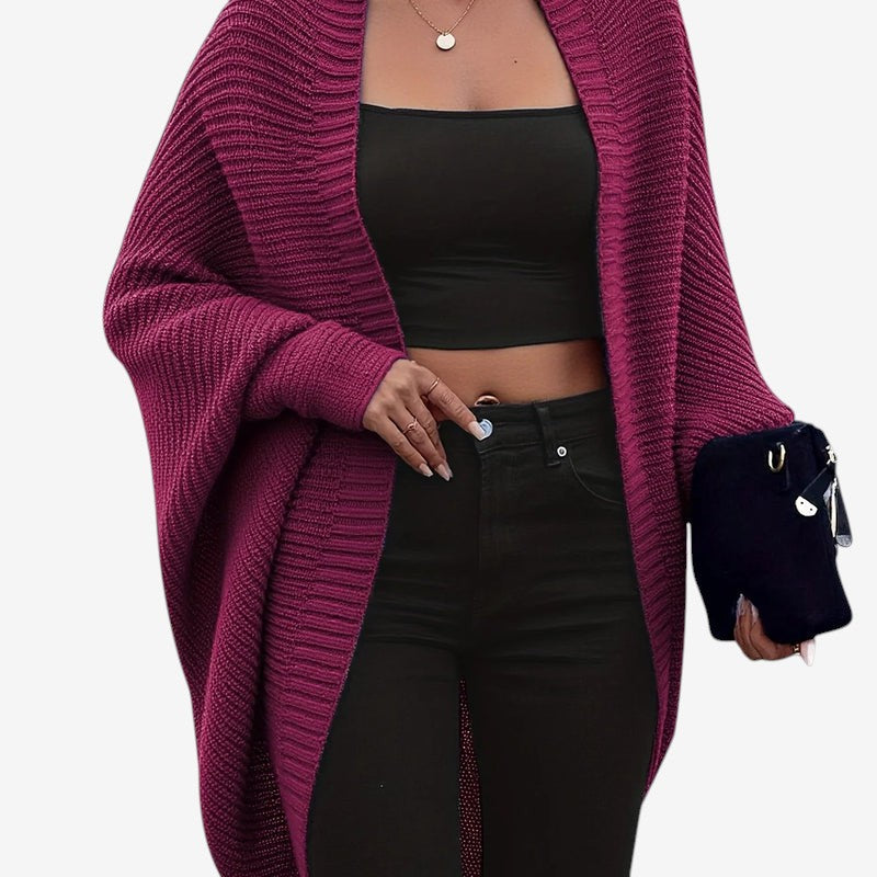 Talvera - Damen Strickjacke in mittlerer Länge