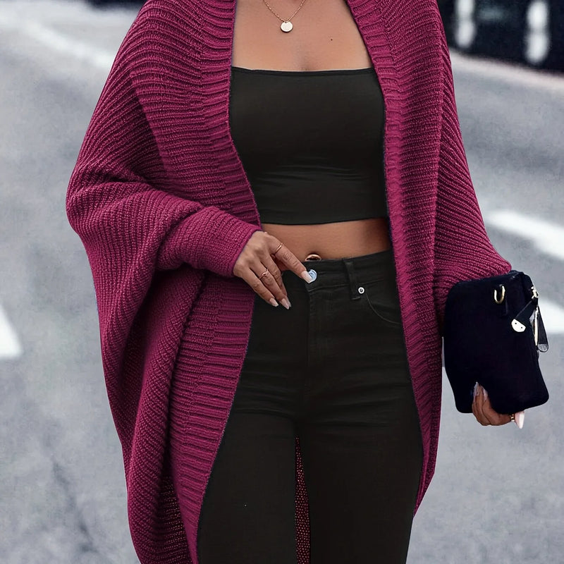 Talvera - Damen Strickjacke in mittlerer Länge