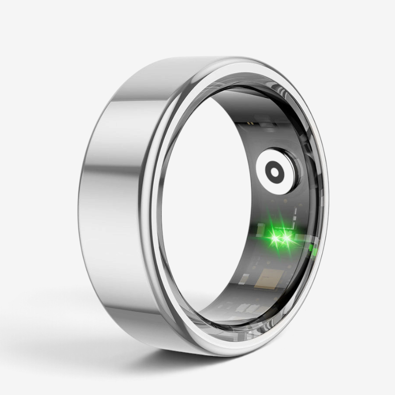 VitalForge – Smart-Ring aus Edelstahl zur Aktivitäts- und Vitalzeichenverfolgung