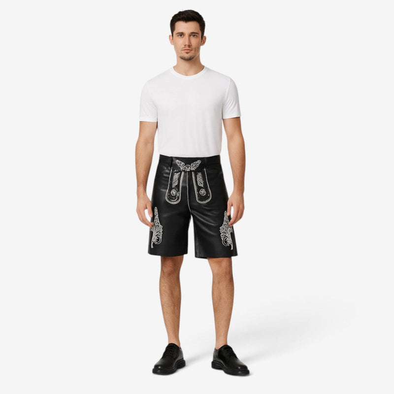 Kurze Trachtenhose mit Verstellbare Träger