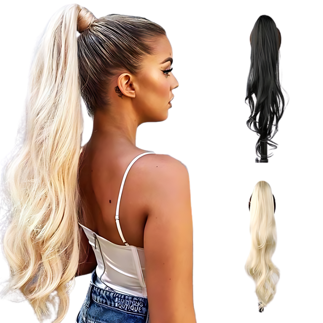 Crown - Voluminöses Haarteil Pferdeschwanz für einfaches Styling