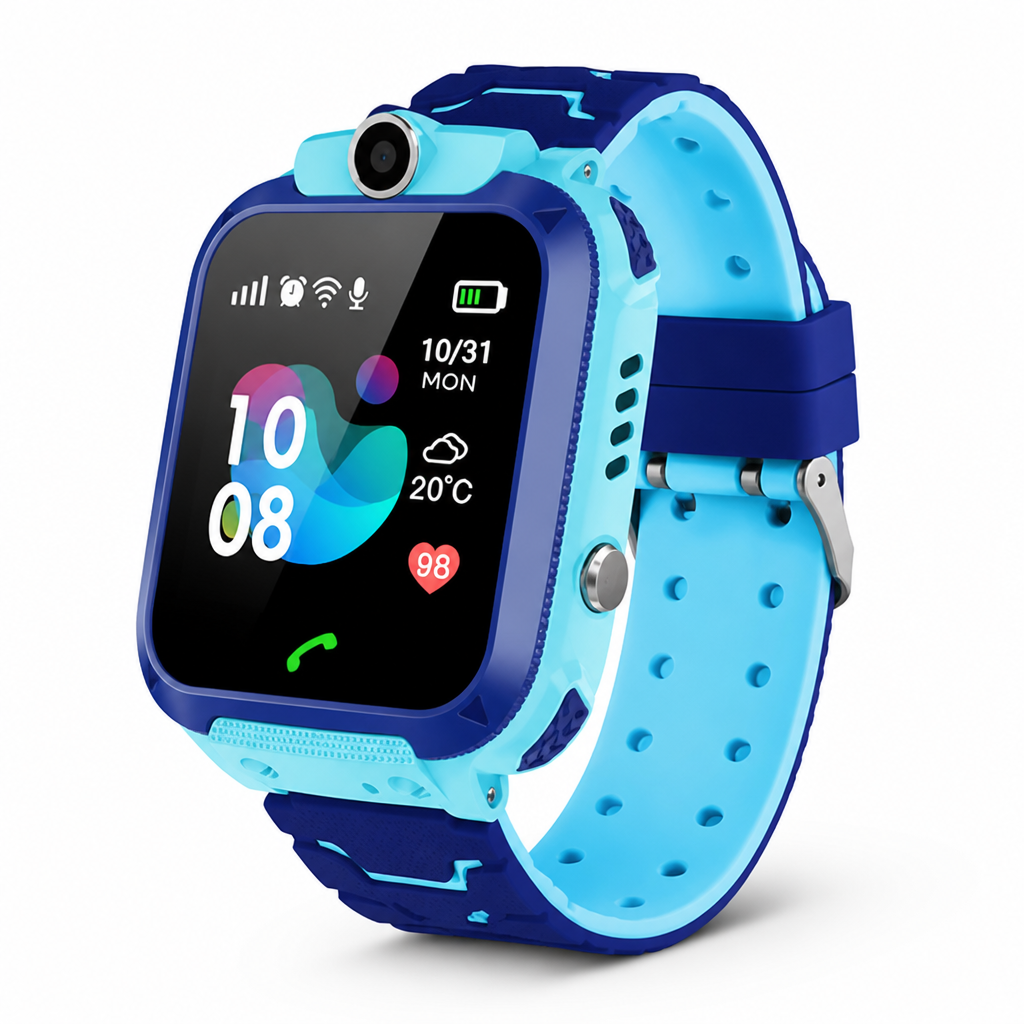 KidWatch – Kinder-Smartwatch mit GPS-Ortung, SOS-Taste und Kamera