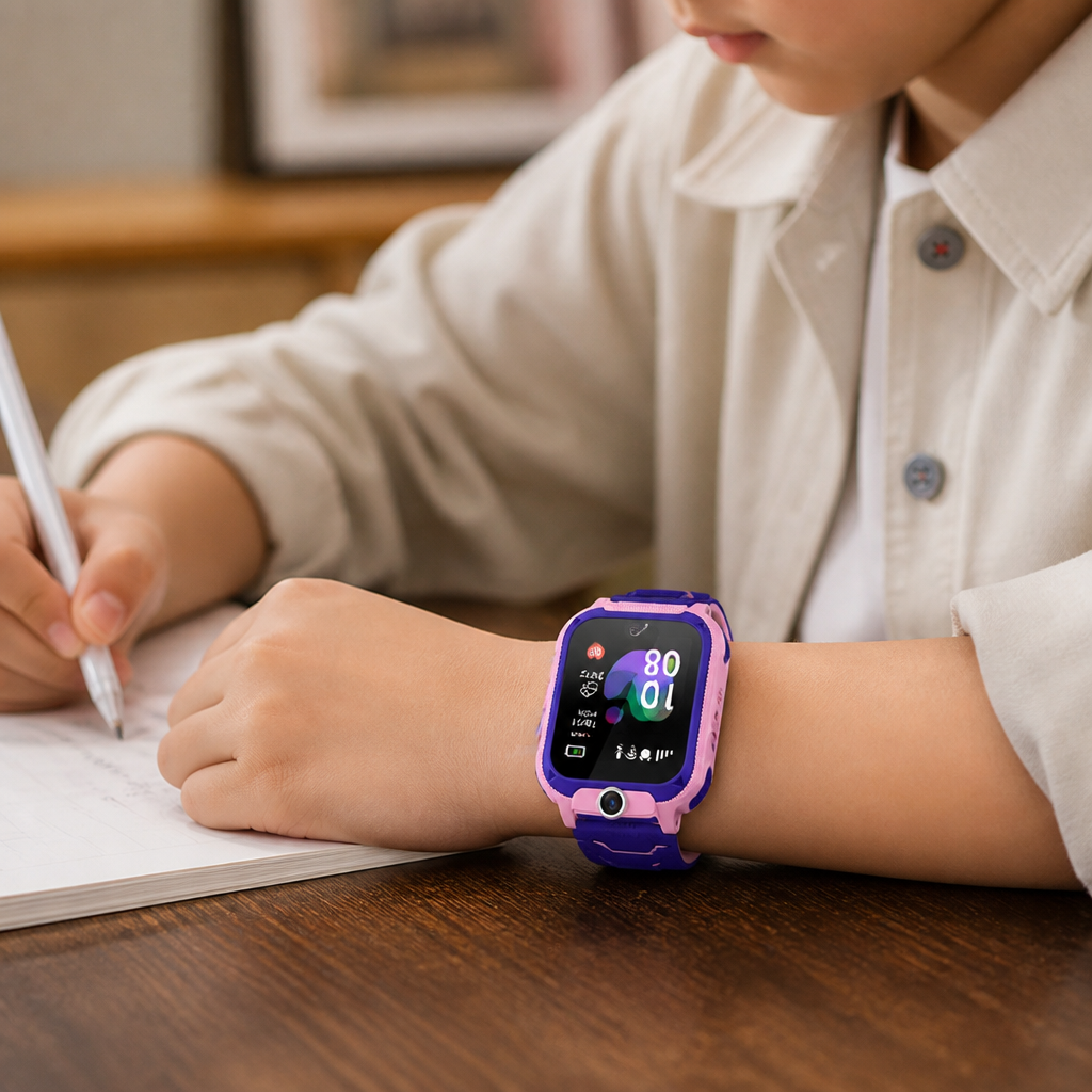 KidWatch – Kinder-Smartwatch mit GPS-Ortung, SOS-Taste und Kamera