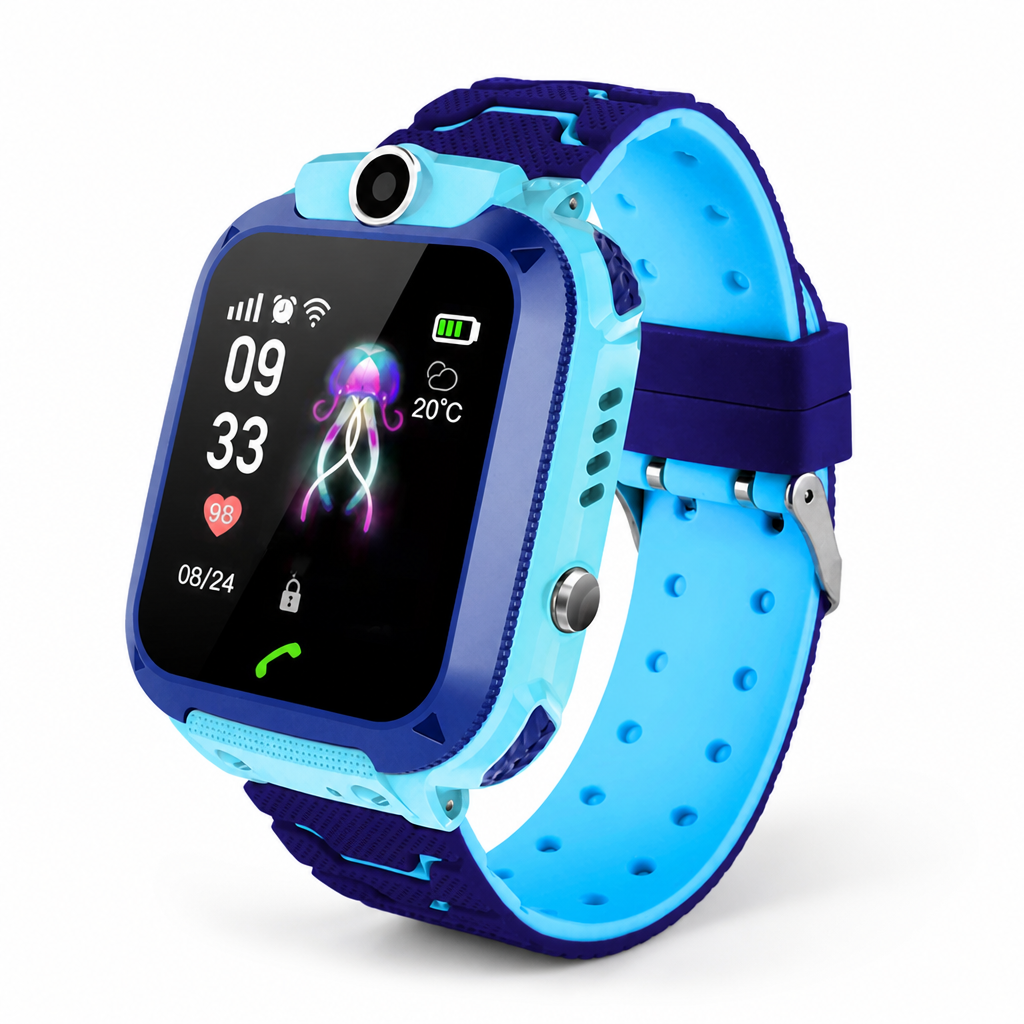 KidWatch – Kinder-Smartwatch mit GPS-Ortung, SOS-Taste und Kamera